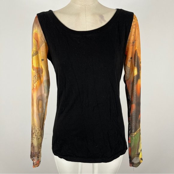 Dali museum tee artsy long sleeve women size M - Picture 1 of 9